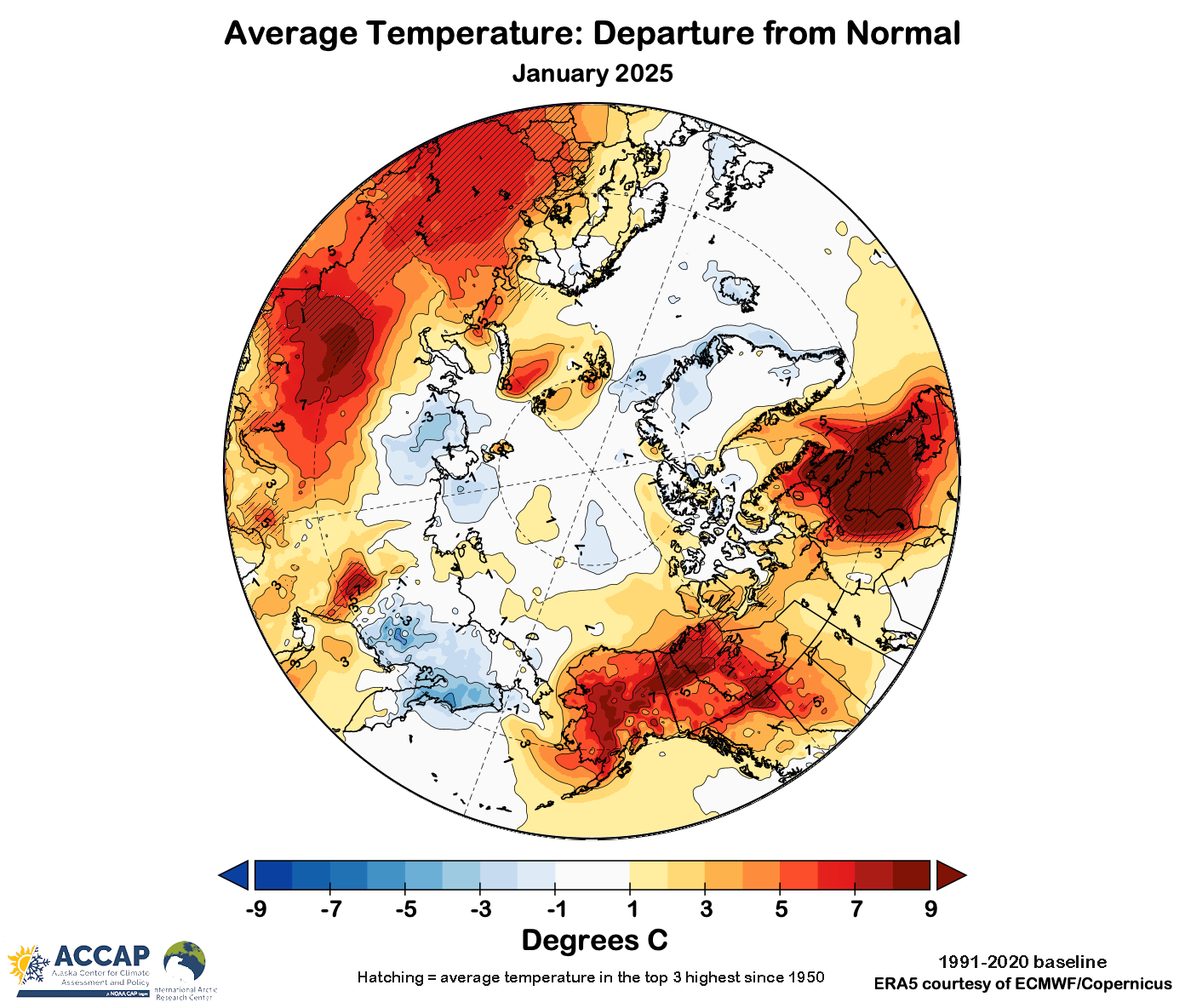 January 2025 Arctic & Alaska Climate Review
