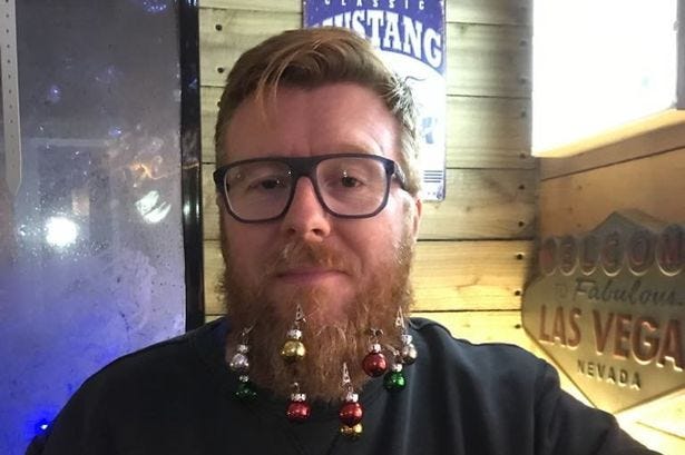 Jamie Acaster before diagnosis