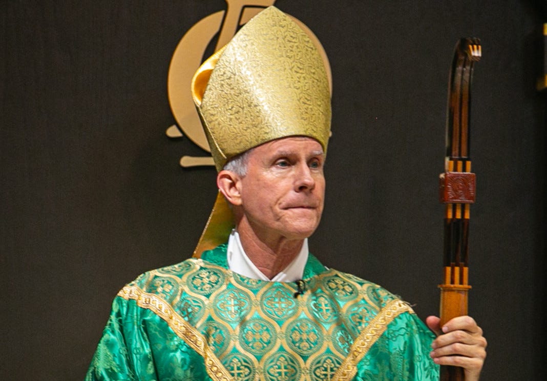 Pope Francis meets to discuss Strickland resignation