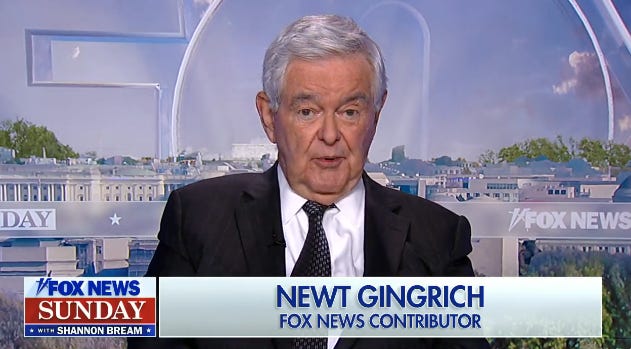 Woke Feminist Newt Gingrich Has Idea For Speaker’s Race, Wanna Hear?