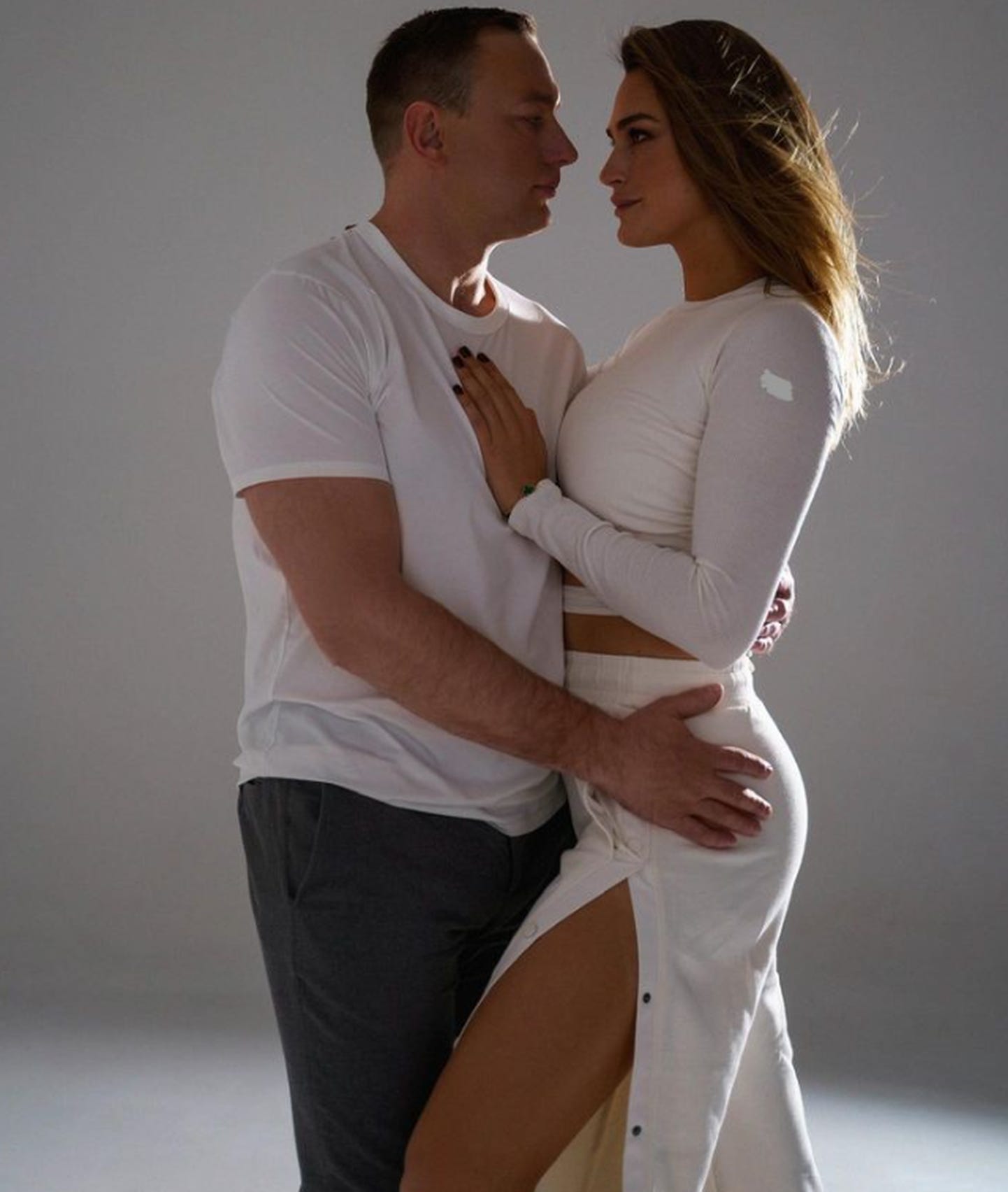 Konstantin Koltsov and Arina Sobolenko, 2023, photo from Instagram Sobolenko.