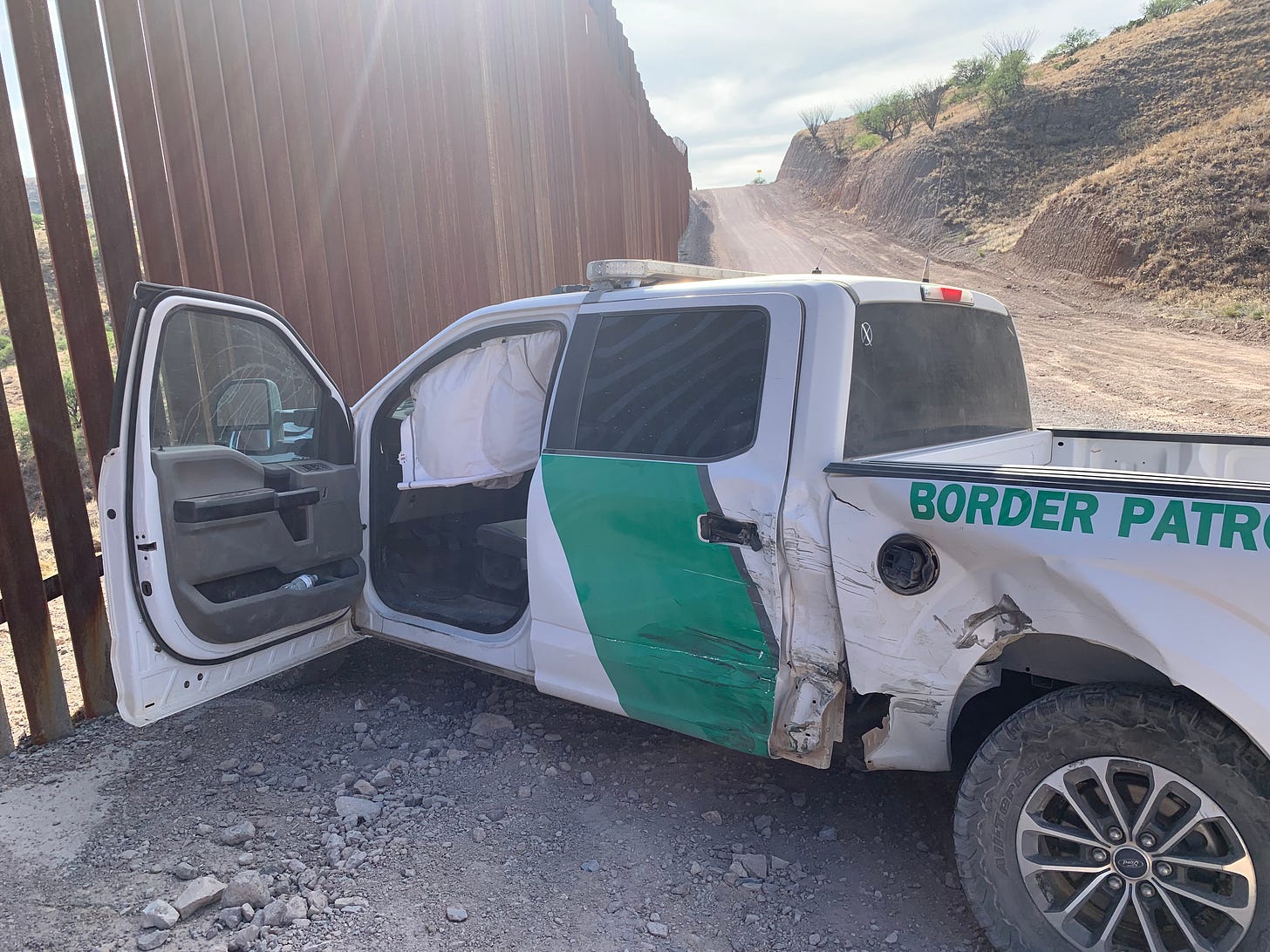 Breaking News: Border Patrol Agent Airlifted After Truck Slams into