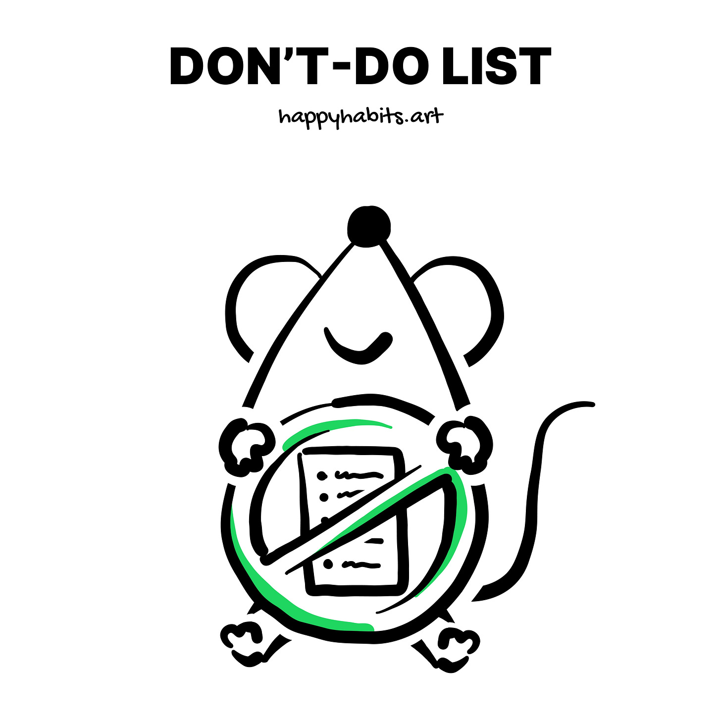 Happy Habits Substack