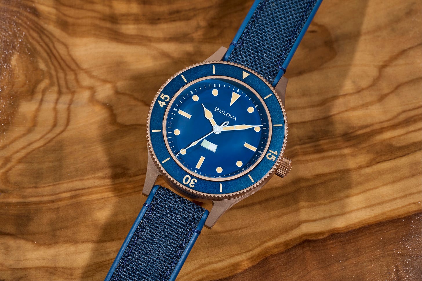 The Bulova MIL-SHIPS In Bronze, And The Art Of The Press