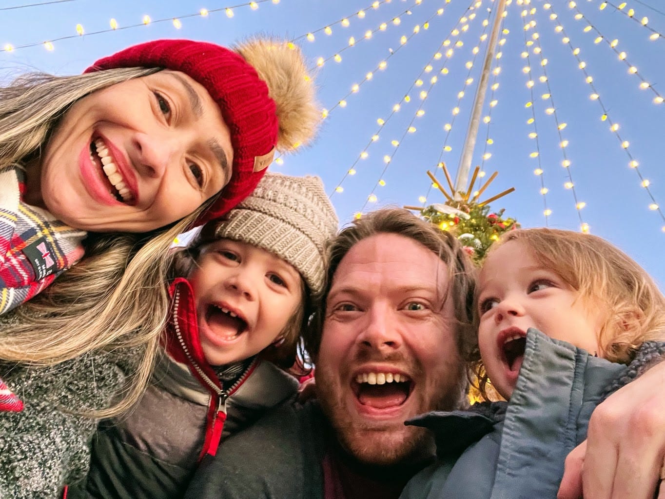 35 Christmas Lights, Santa, Gifts by Josh Knox