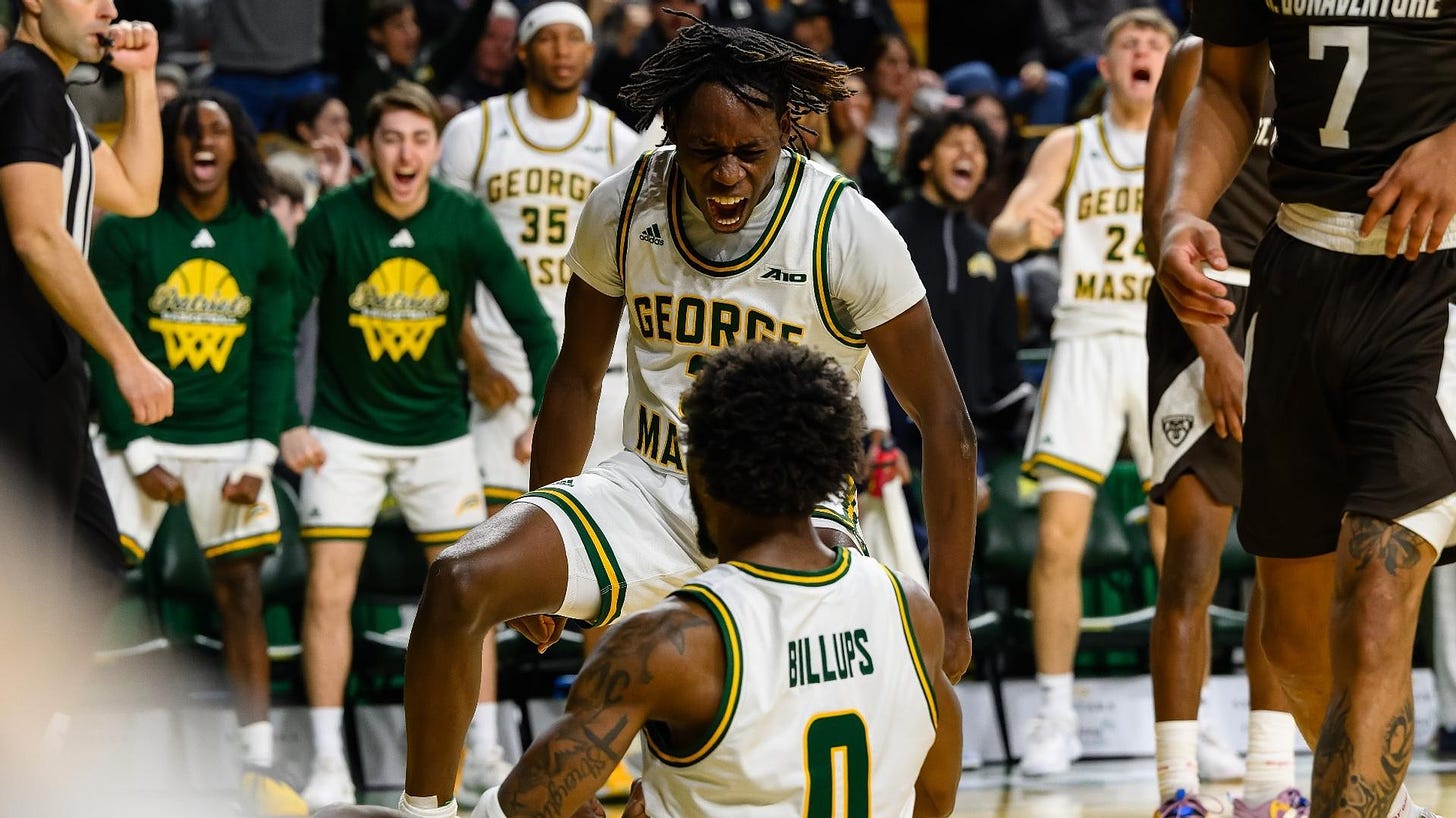 George Mason Gets Much Needed Win Against St Bonaventure