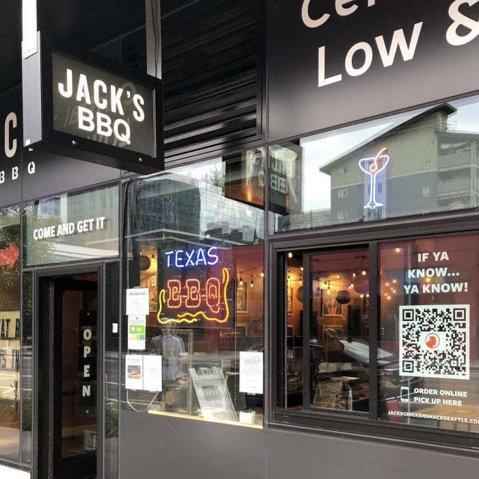 Jack's Chicken Shack's Fried Chicken Sammy