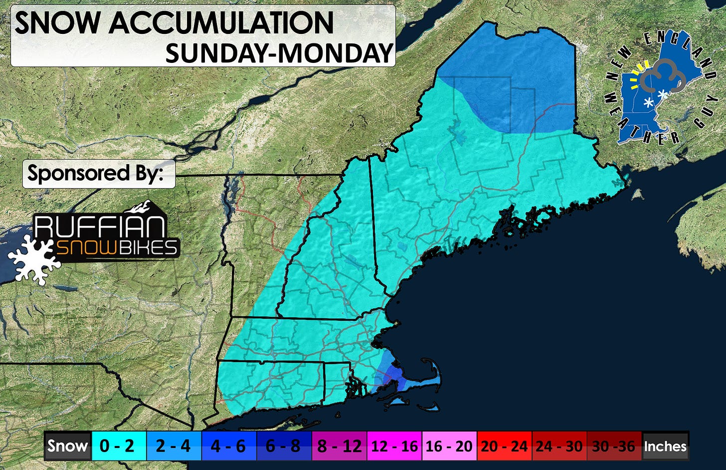 Sunday Monday Update New England Weather Guy