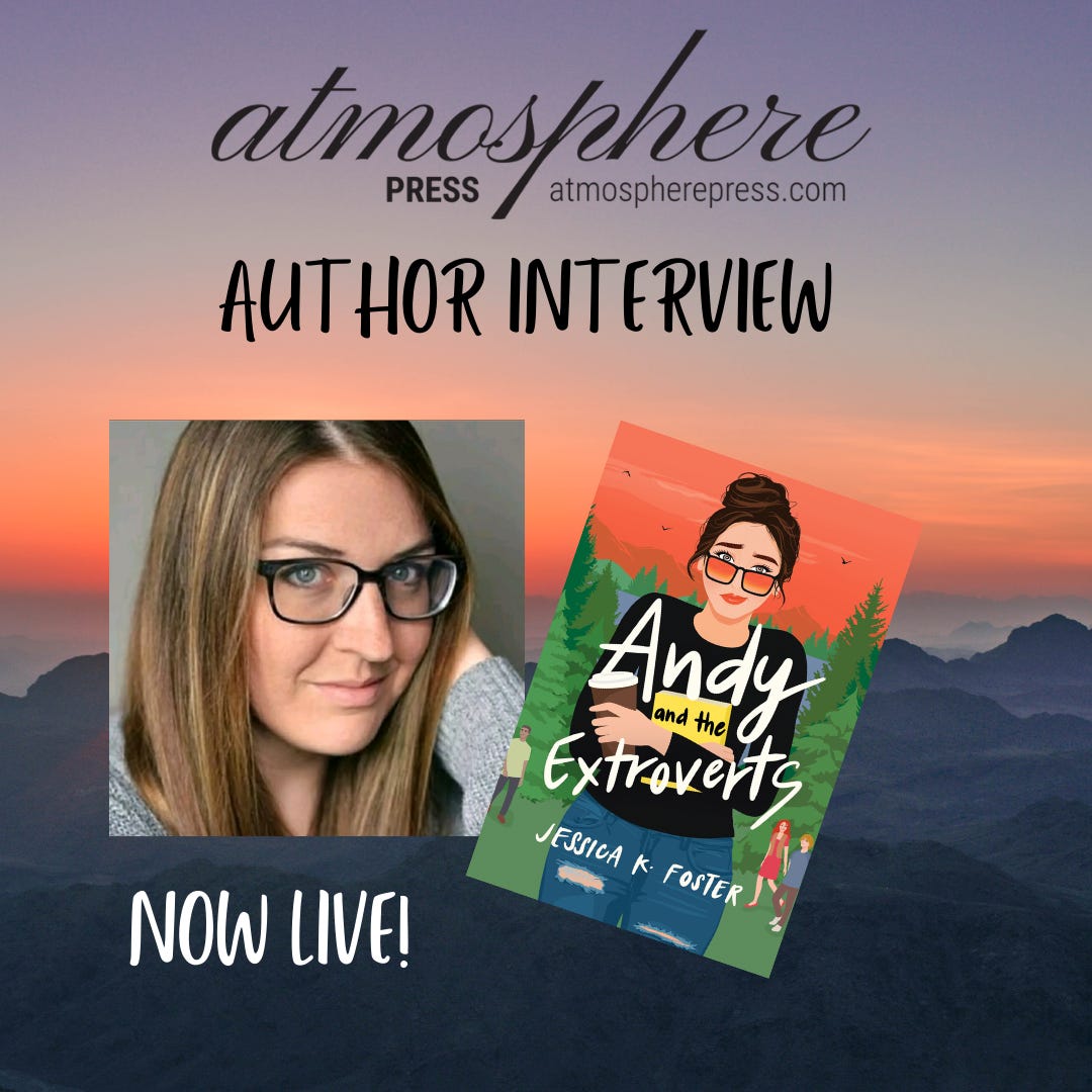 Jessica K. Foster's April Newsletter by Jessica K. Foster