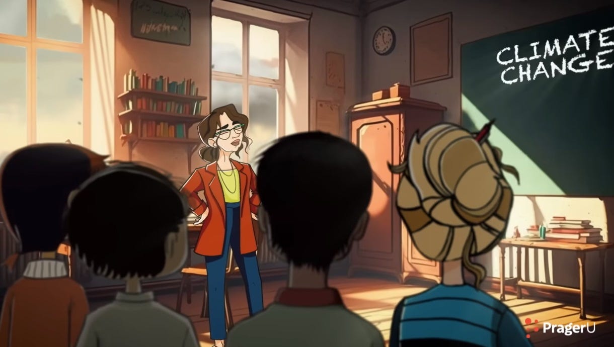 Fun PragerU Climate Denial Videos Teach Kids How To Fight Nazi Lies Like Climate Change