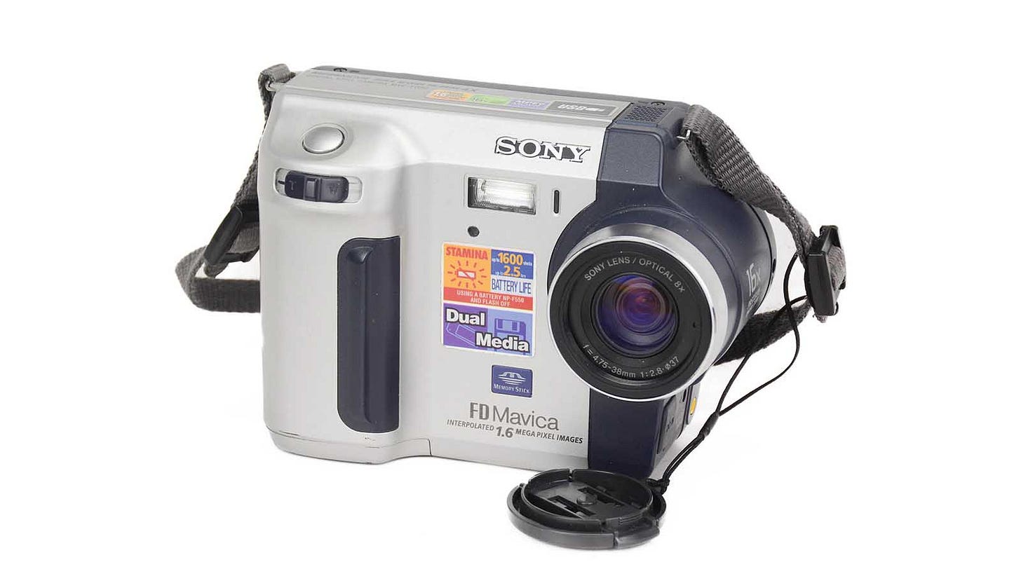 1981 Camera The Evolution of Sony's Mavica Cameras - by ObsoleteSony