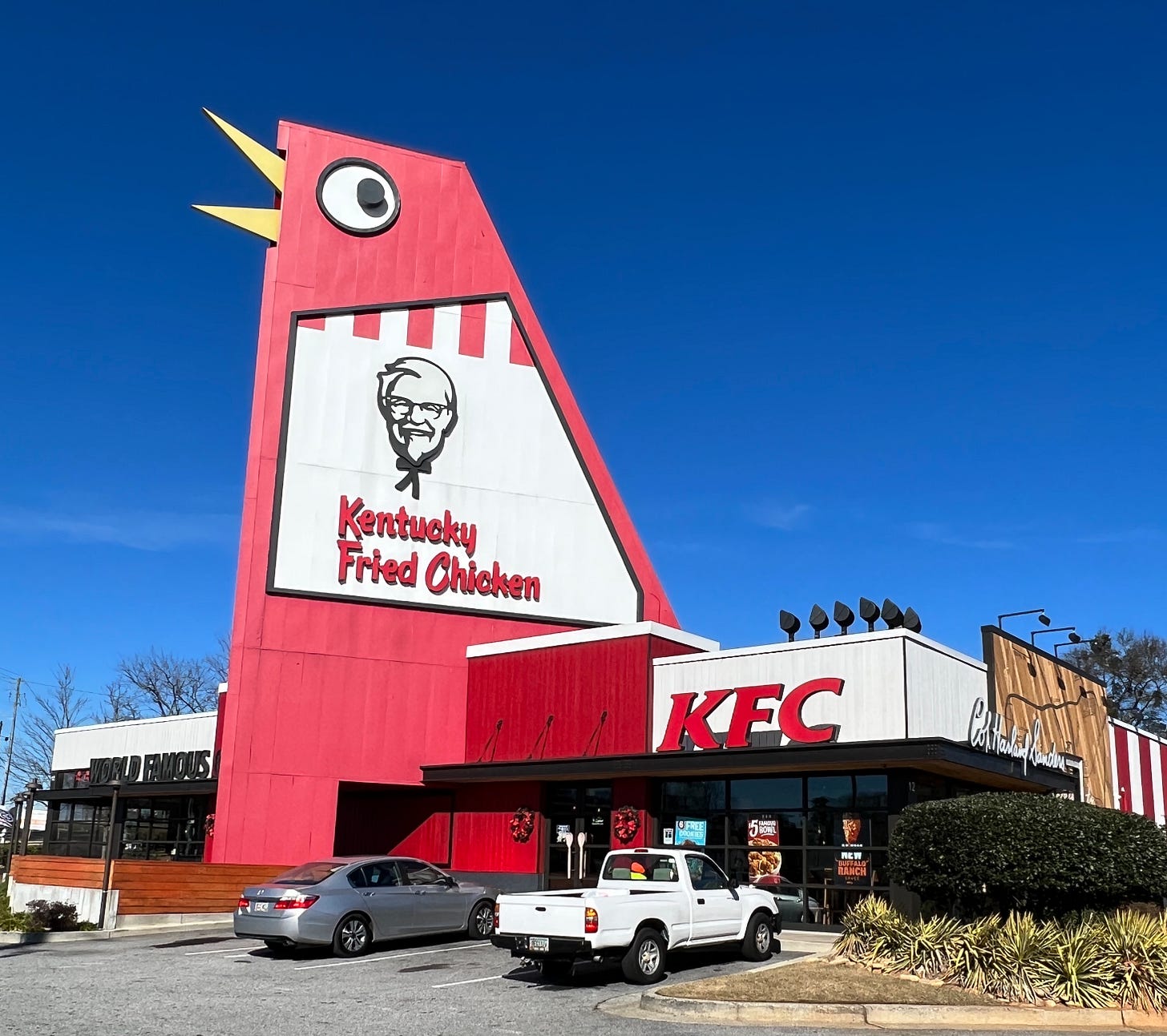 Roadside Relic The Big Chicken in Marietta, a plucky outpost
