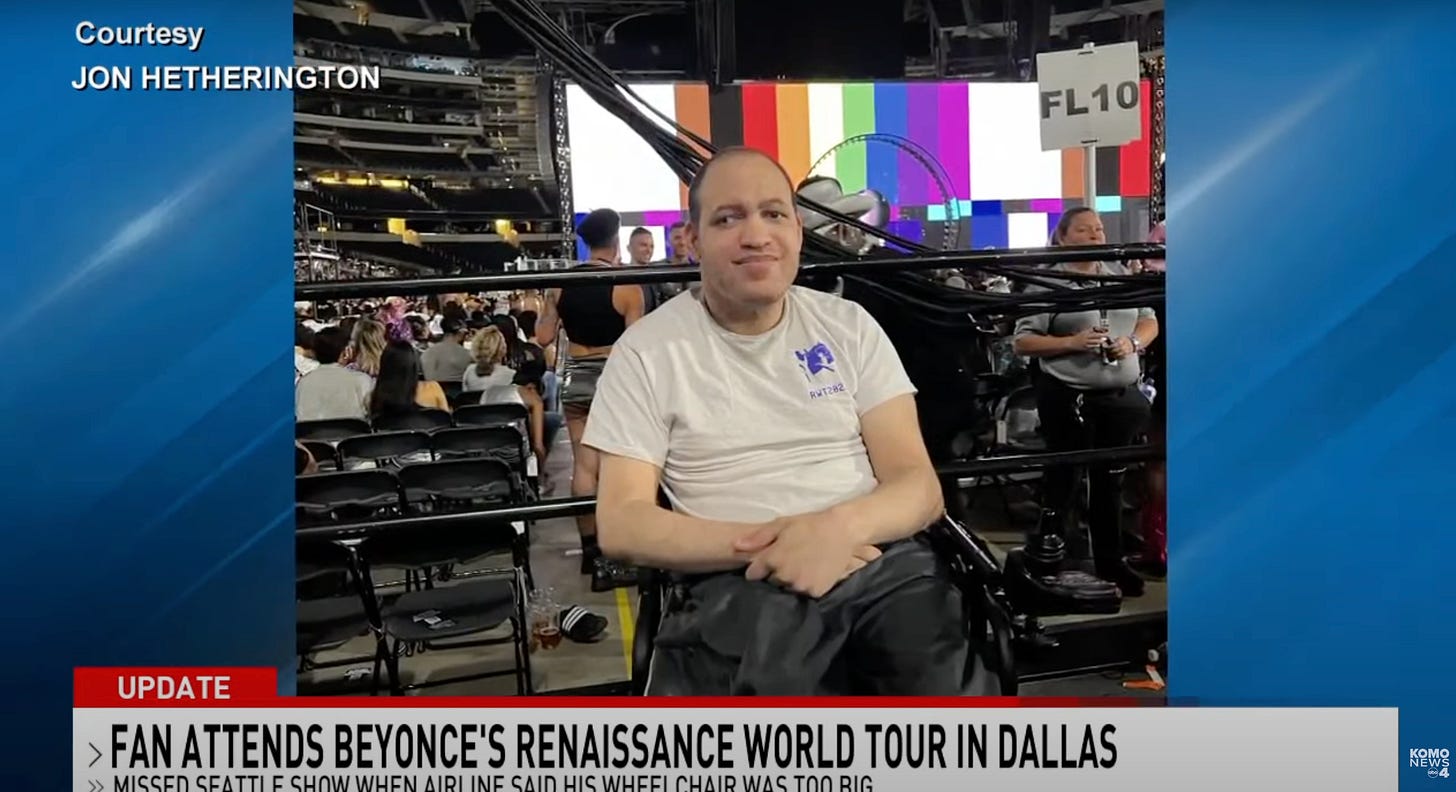 BeyHive Rises In Formation, Helps Disabled Fan See Beyoncé Concert