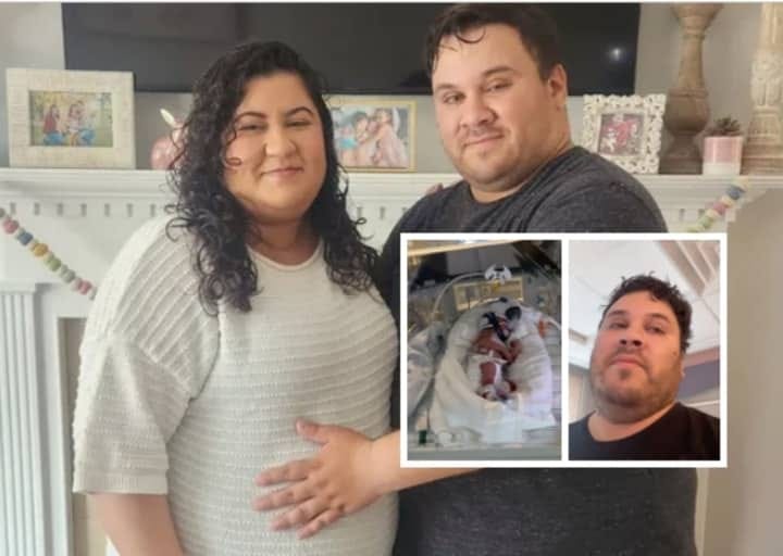 Matt Quinones is mourning the loss of his wife, Melissa, who died amid a medical emergency, but not before delivering their baby girl, Mia.
