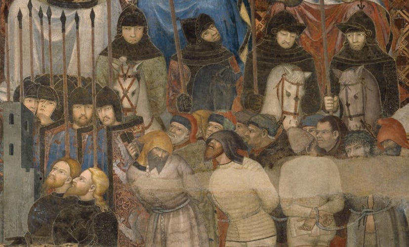 'The Allegory of Good and Bad Government' (A. Lorenzetti): Why these ...