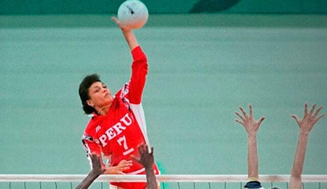 Milagros Cámere fue parte de la última selección peruana de vóley que jugó unos Juegos Olímpicos. Foto: AFP
