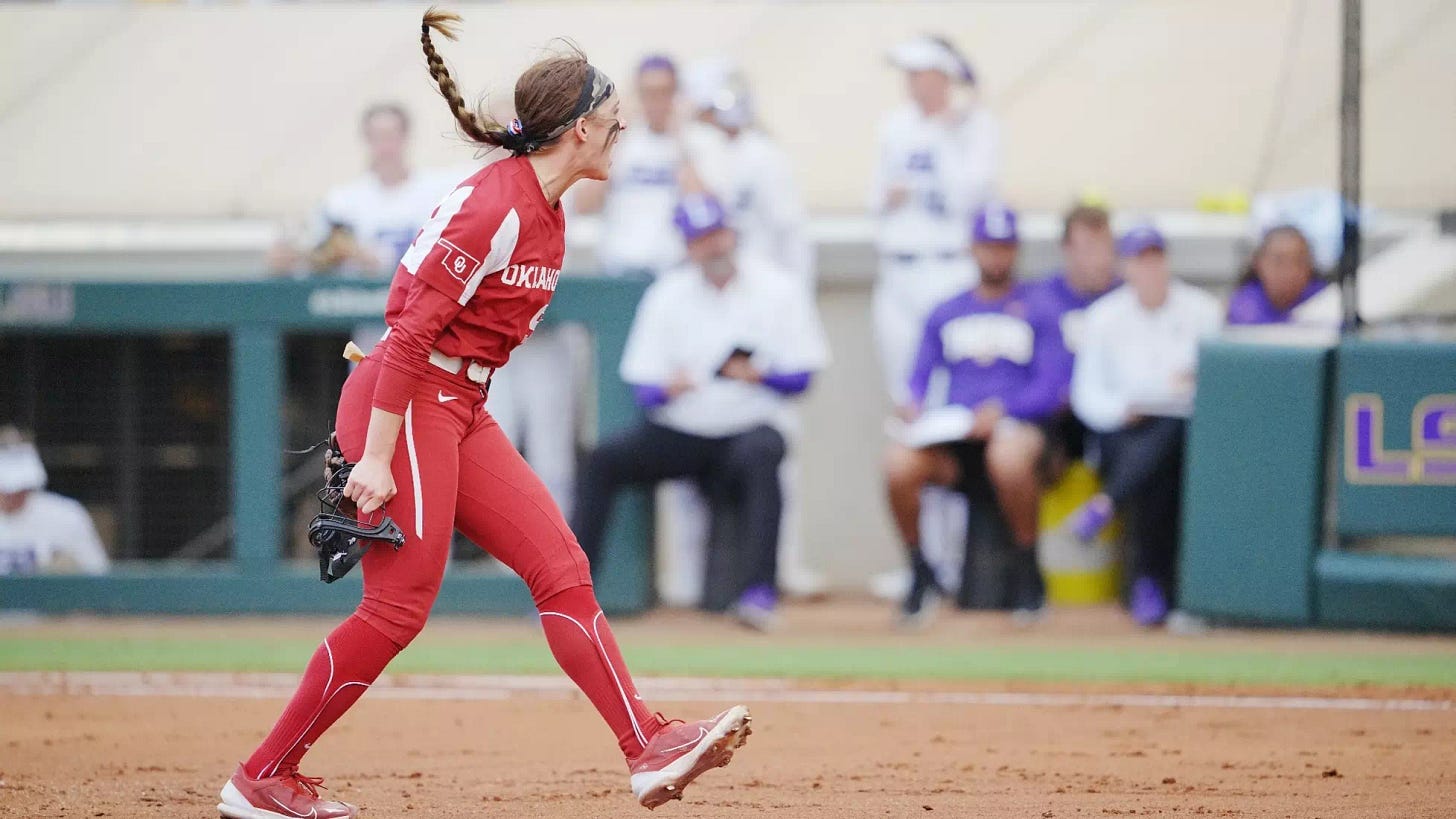A deep dive into one night of Sooner softball that told us a whole lot 