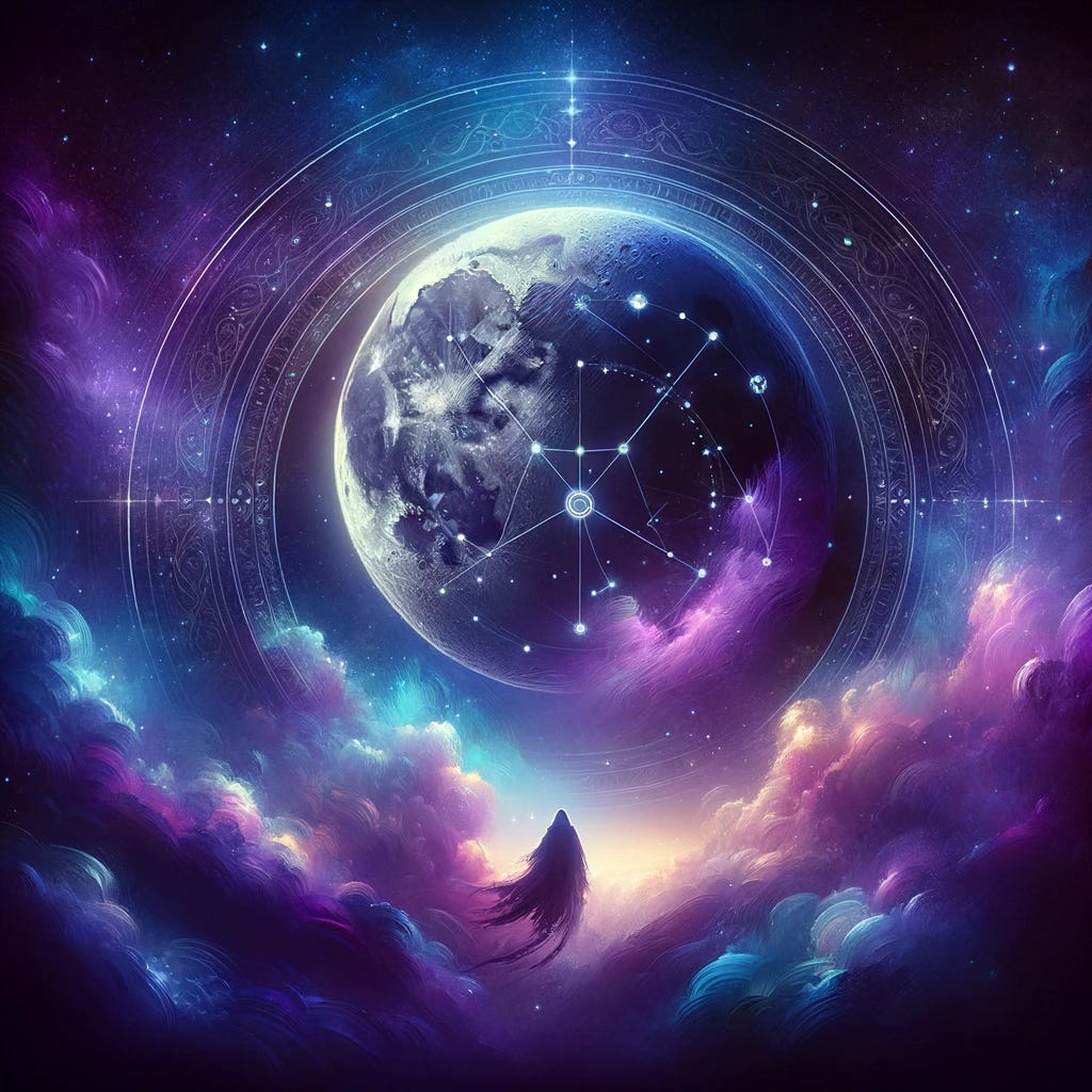 The New Moon in Sagittarius by Paula Lustemberg