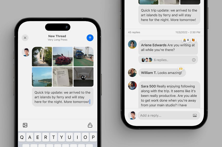 How to embed notes and chat threads in Substack posts