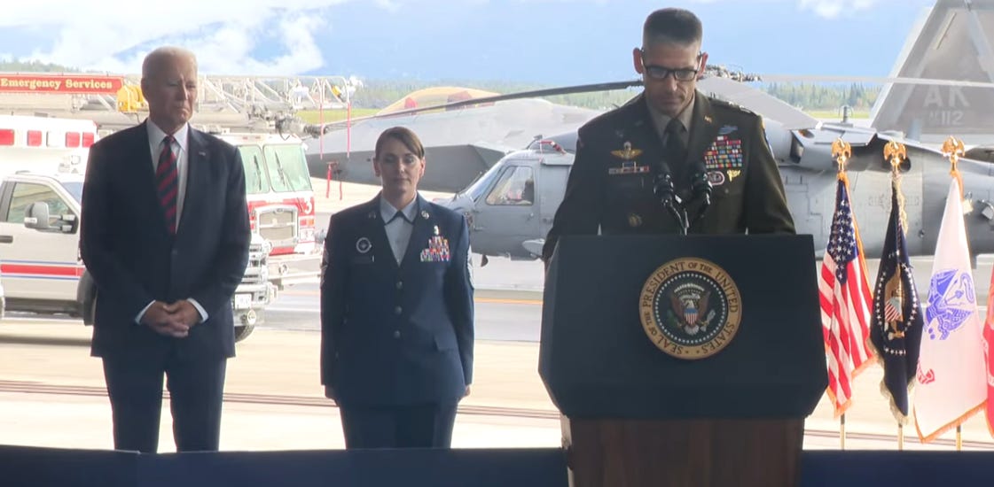 President Biden Commemorates 9/11 Anniversary In Anchorage. (And Fox News Is MAD.)