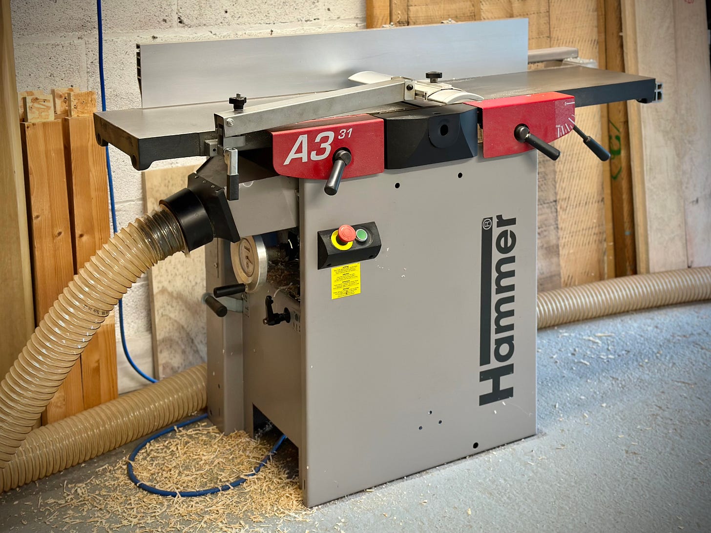 Hammer a3 31 jointer planer for sale top
