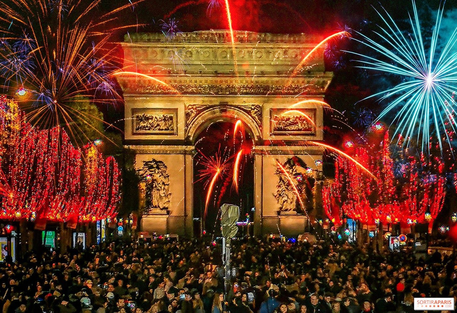 Happy (French) New Year! by Jenn Bragg