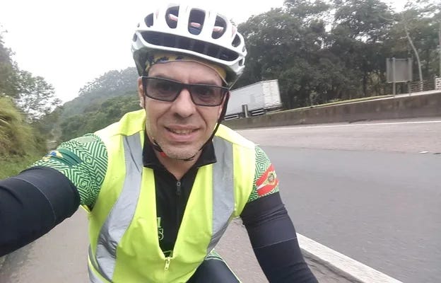 Morre ao 48 anos o ciclista caçadorense Paulinho do Audax