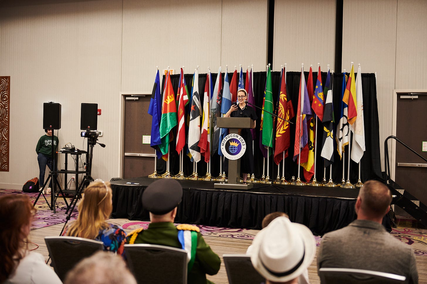 MicroCon 2023, Part II A Conversation with Carolyn, Queen of Ladonia