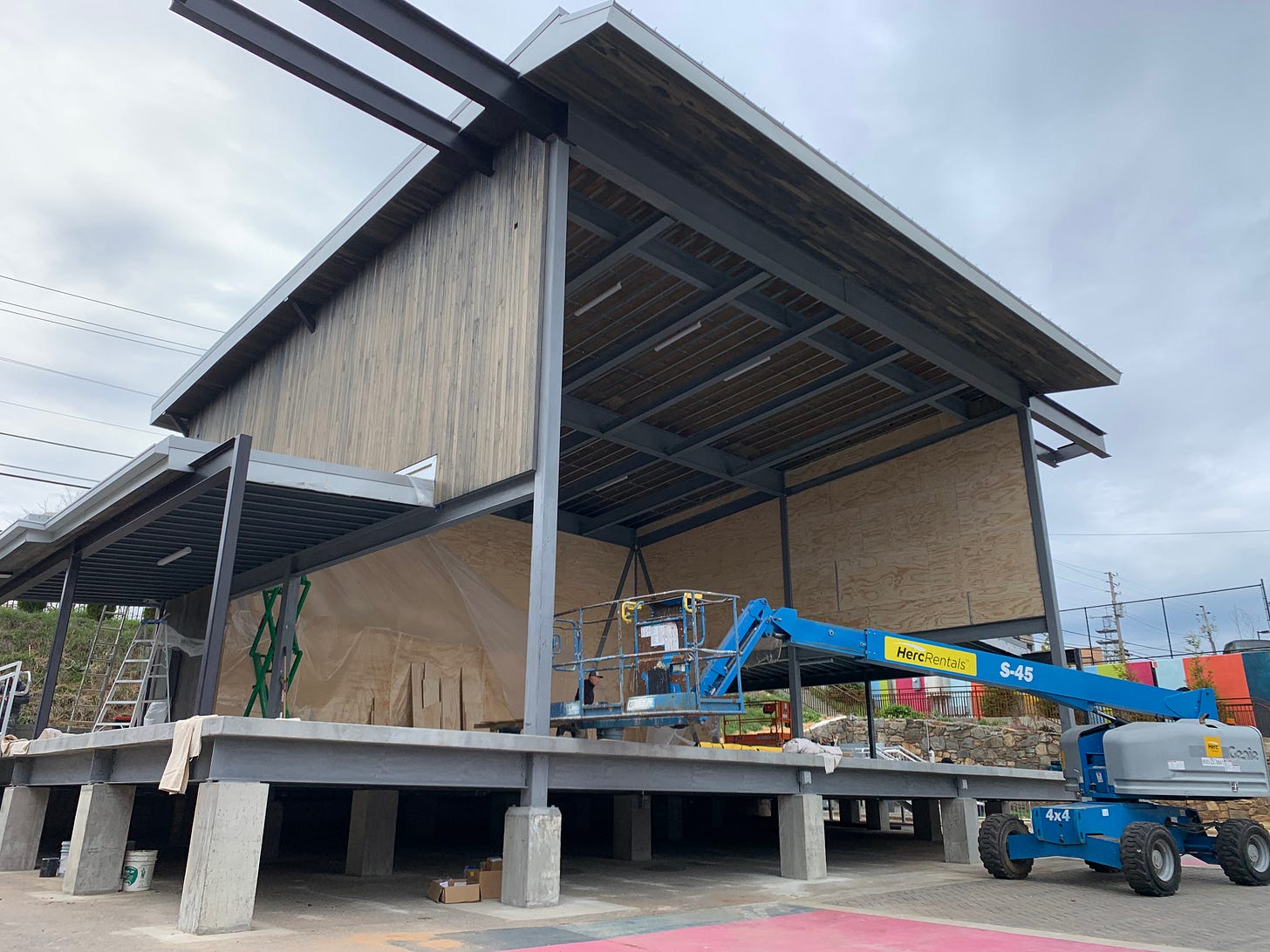 Asheville outdoor music venue Rabbit Rabbit gets green roof