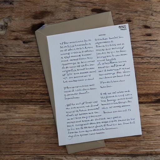 Letters! DND style by King Of the Water Pheasants