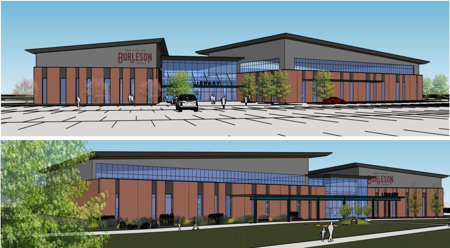 Burleson may be building a new library by Cody O’Brien