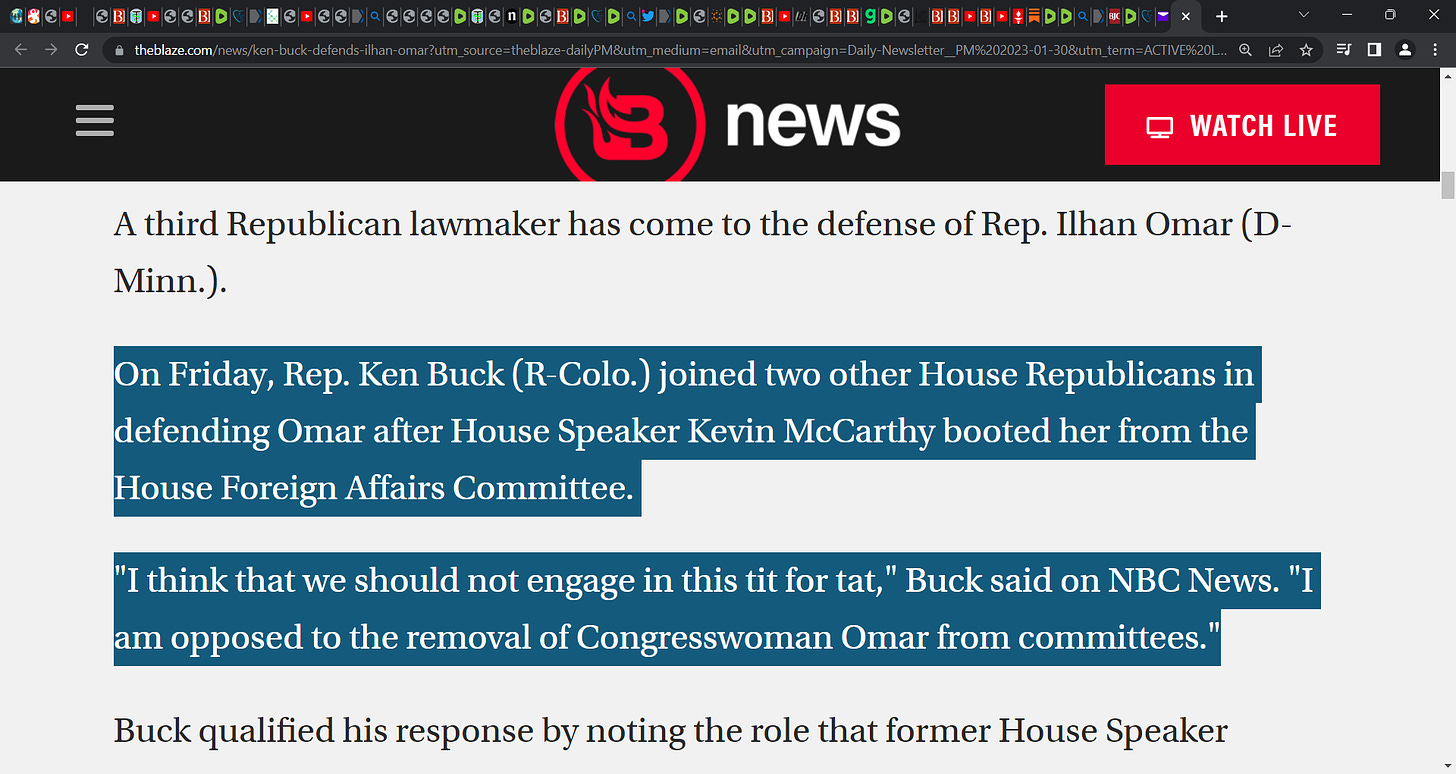 I told you republican congressmen were pussi s see now this rep ken buck vote him out listen to this freak quot i think that we should not engage in this tit for tat quot buck said on nbc news