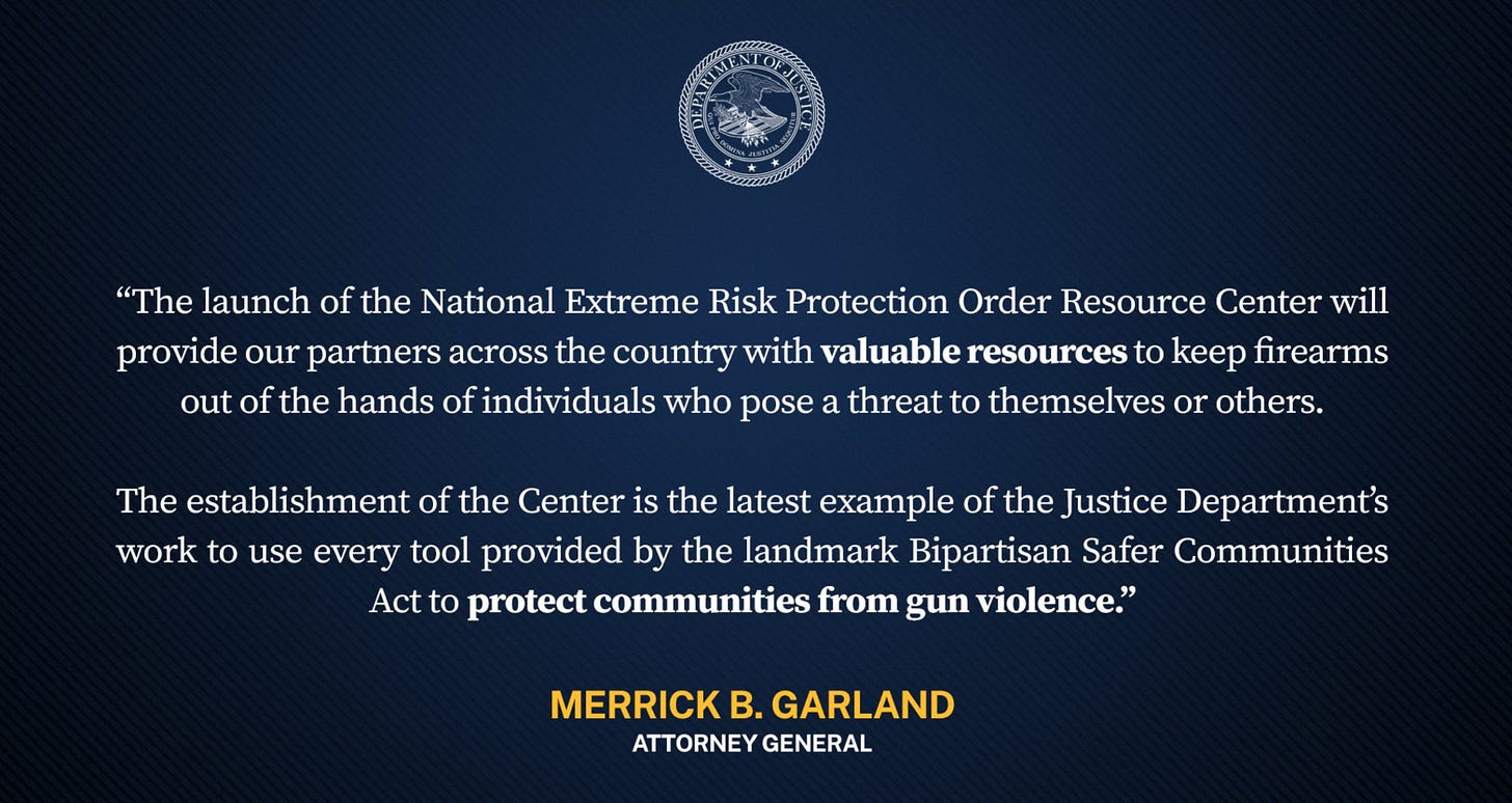 ‘What the Hell is This Evil’ DOJ Announcement of Federal Red Flag