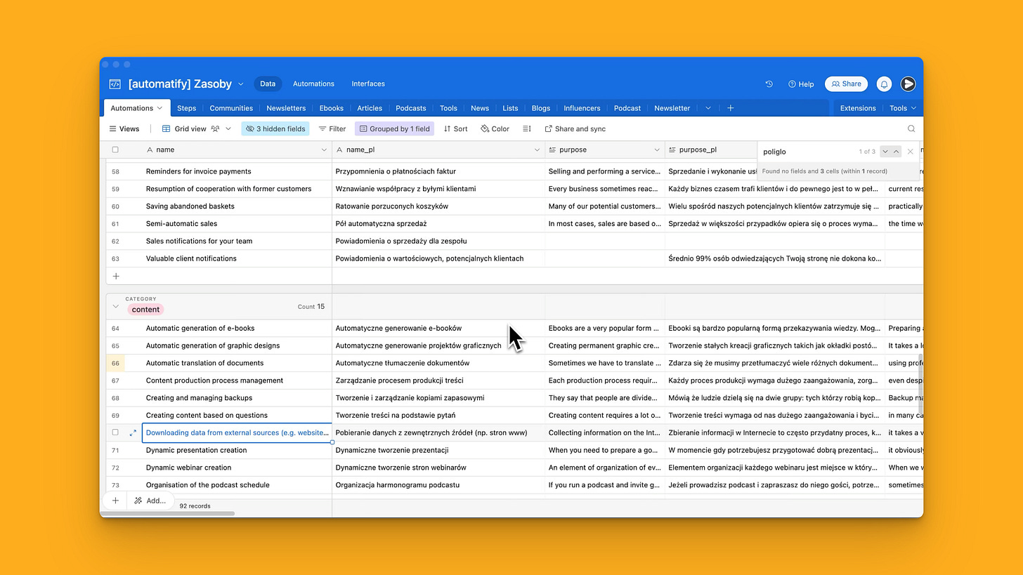 30+ Ideas for Automating your Work & Life - by Greg Rog