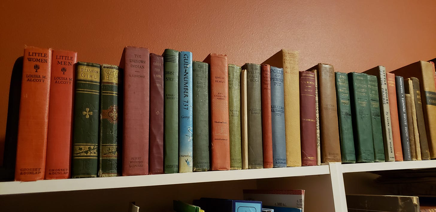 Newly Acquired Antique Children’s Books