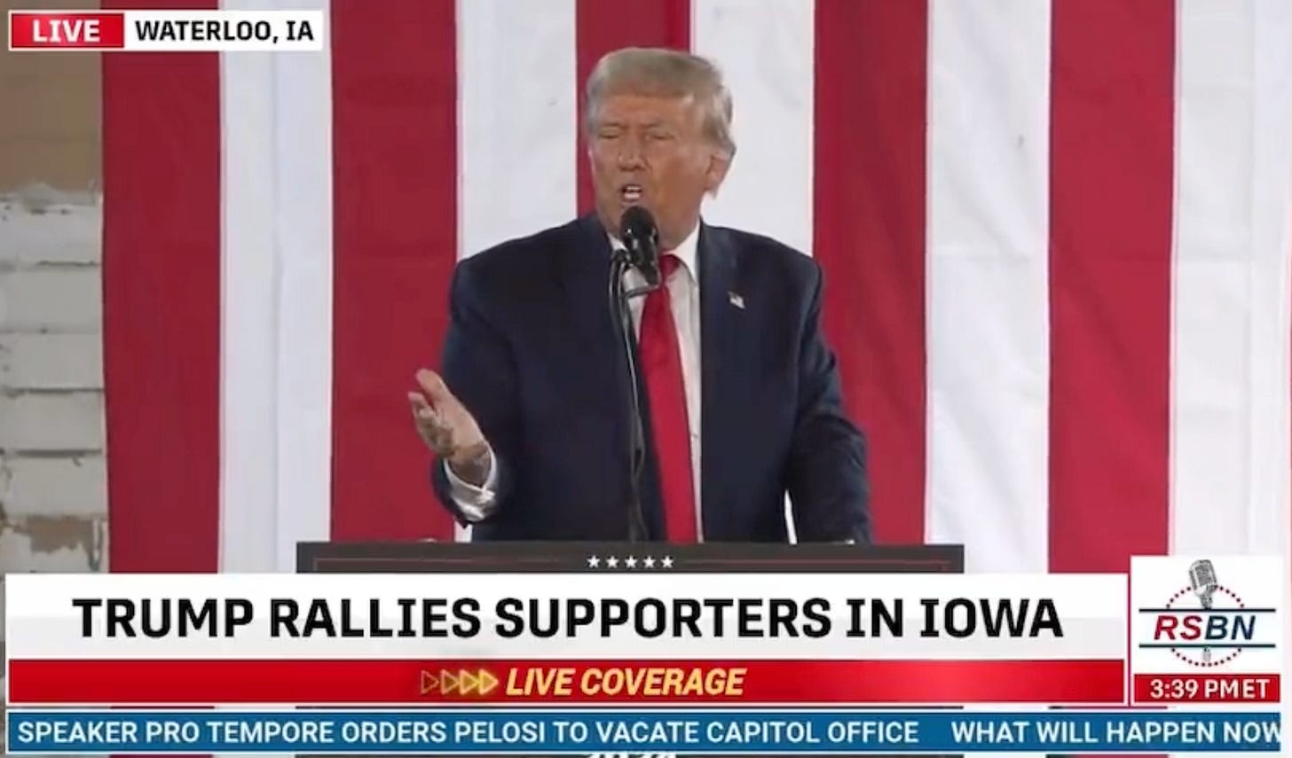 Trump Is Once Again Very Sad About All The Entirely Legal Post-Birth Abortions