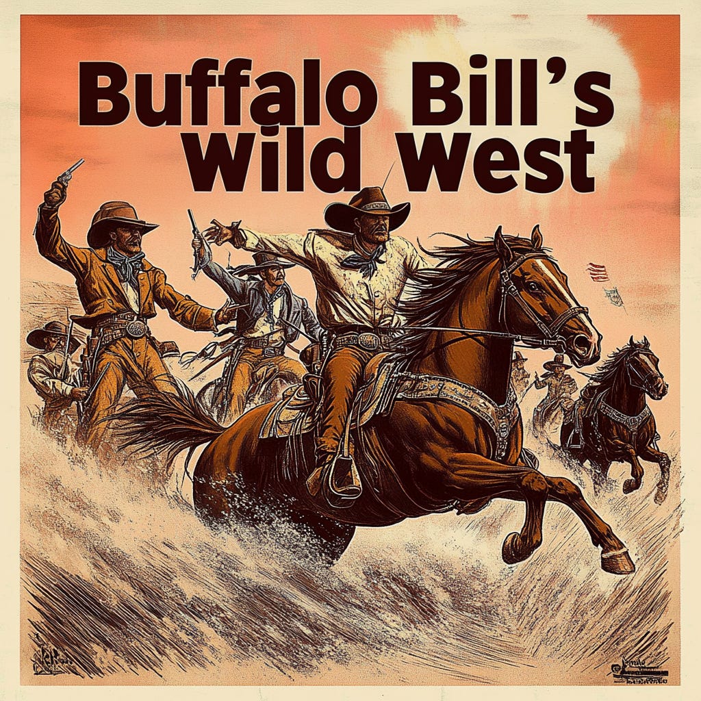 Buffalo Bill Cody's Wild West Show Thrilled Audiences with Scenes of a ...