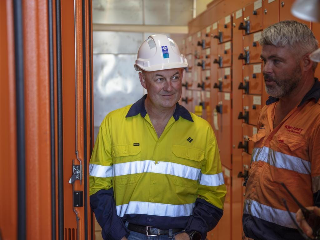 Michael Parker was at aluminium giant Alcoa previously.