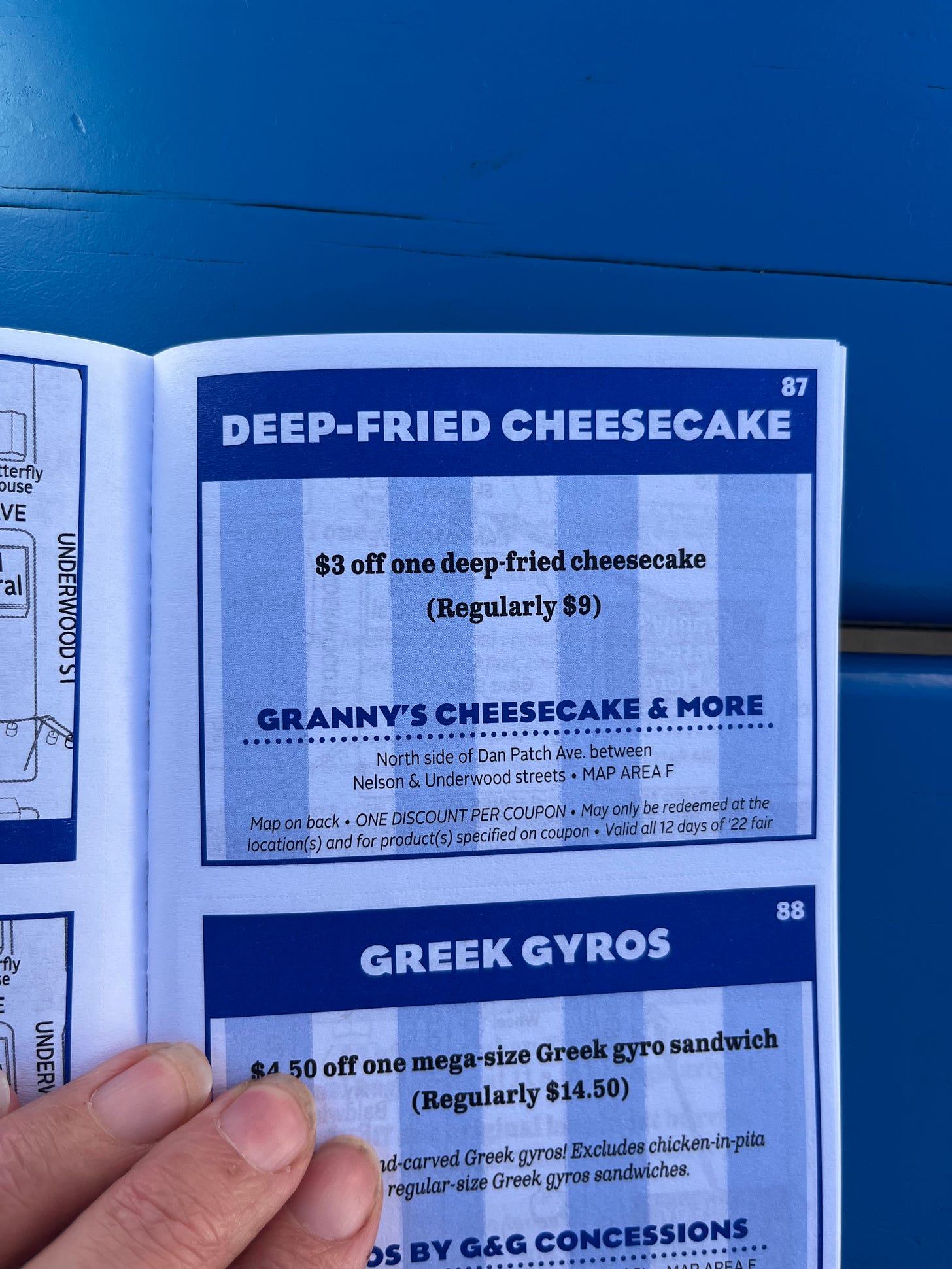 KP Deep fried cheesecake by Nicola Lamb