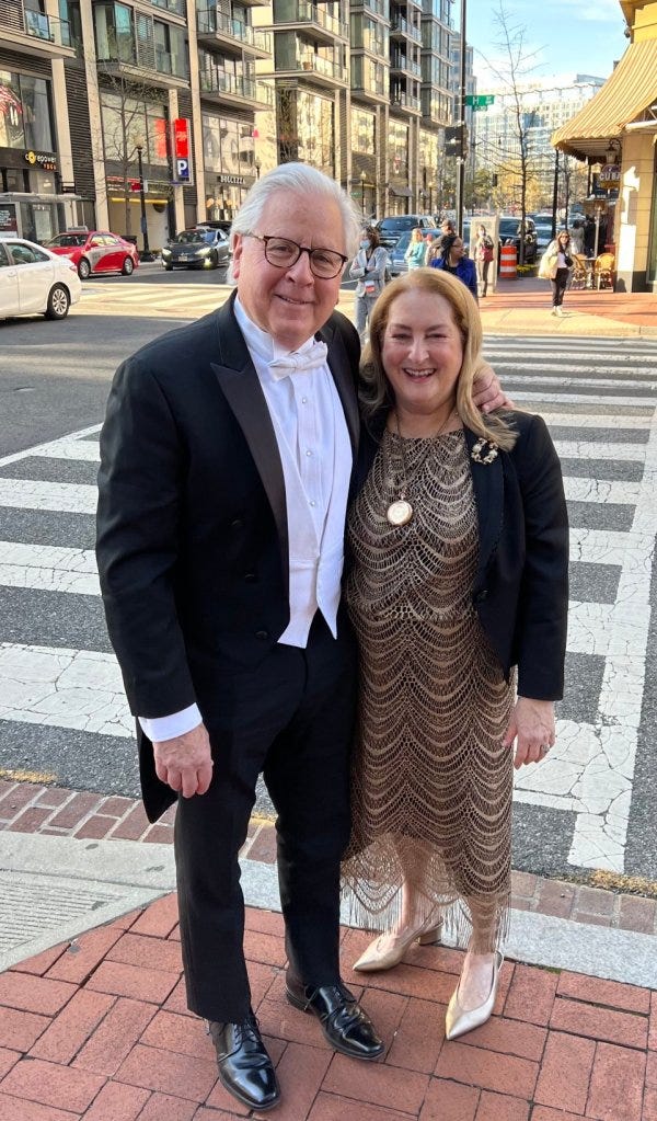 Howard Fineman and his wife Amy Nathan