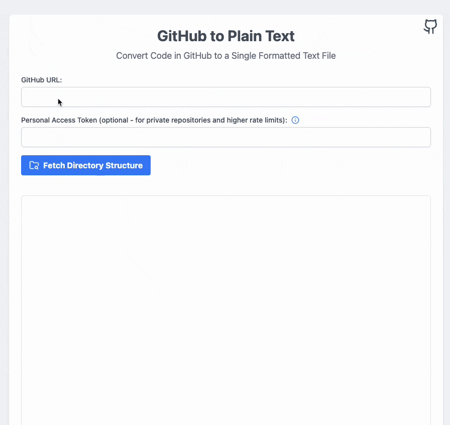 Turn A Github Repo Into A Single Text File For Llm Friendly Input