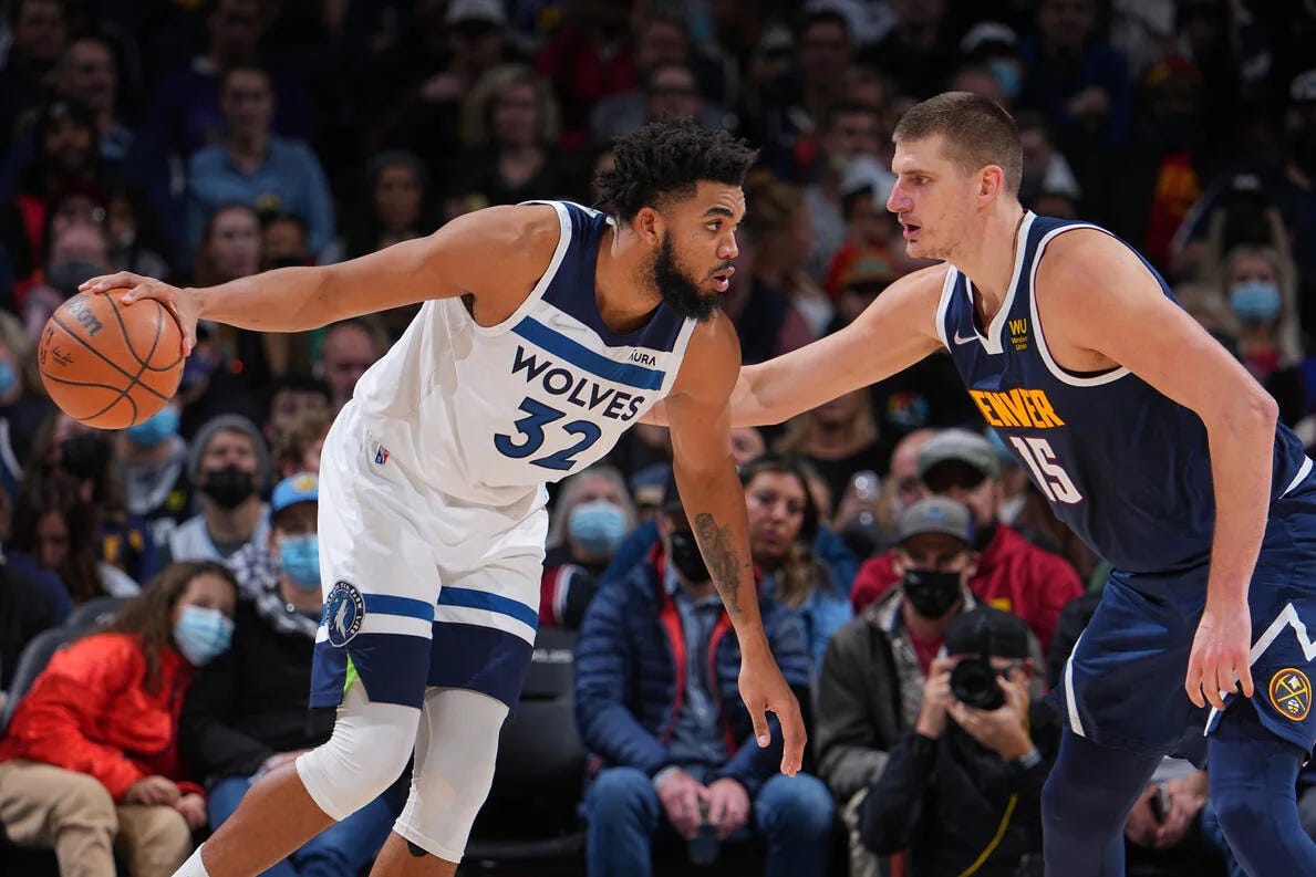 Timberwolves vs. Nuggets (Win Percentage, Projected Lineups, Ranks