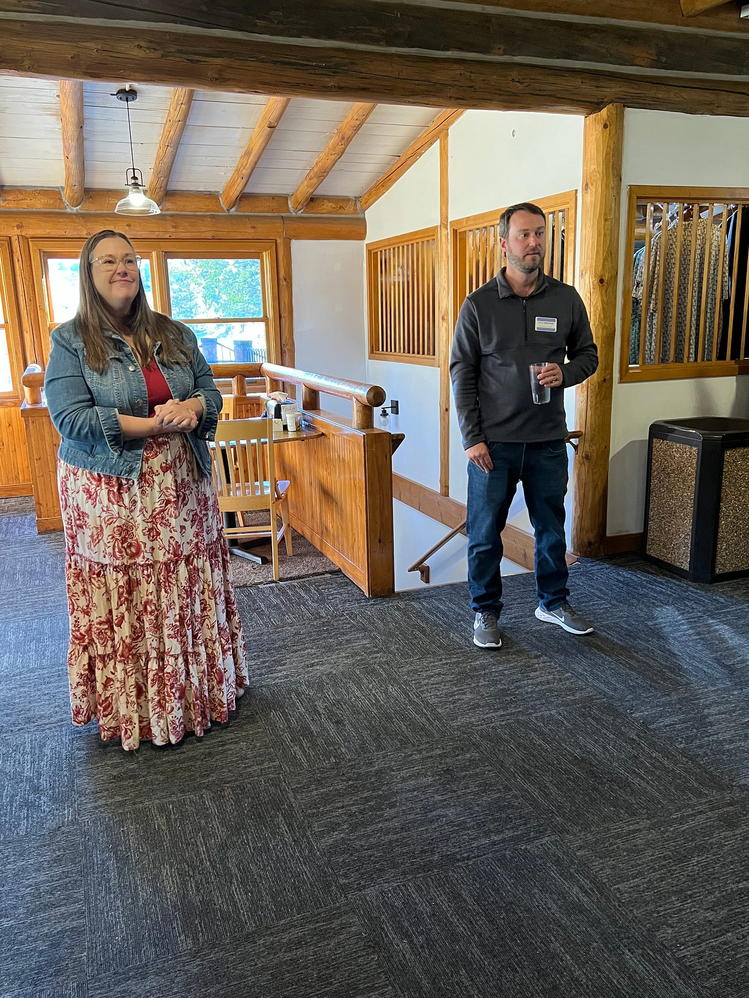 Estes Park, School Board Candidates, Speak Up at a meet and greet held