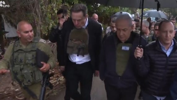 Israeli News Folks Sound Super-Impressed With Elon Musk-Netanyahu Visit