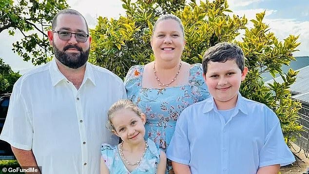 Evan Brown was rushed to hospital just five days after his 40th birthday. He was later diagnosed with the deadly tropical bacterial infection, melioidosis