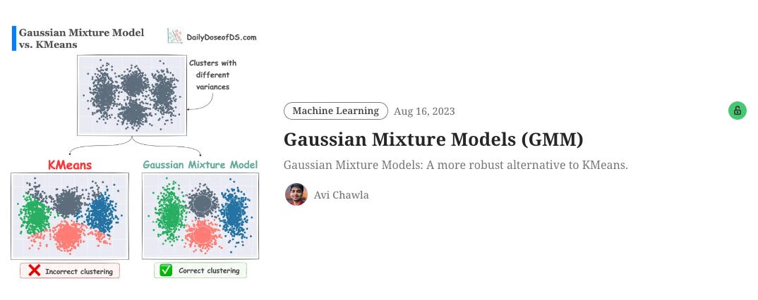 Gaussian Mixture Models: The Flexible Twin of KMeans
