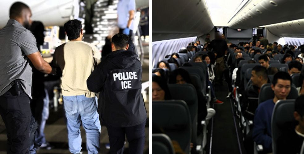 ICE deports 122 Chinese nationals on 'high risk' flight including convicted murderer, rapist