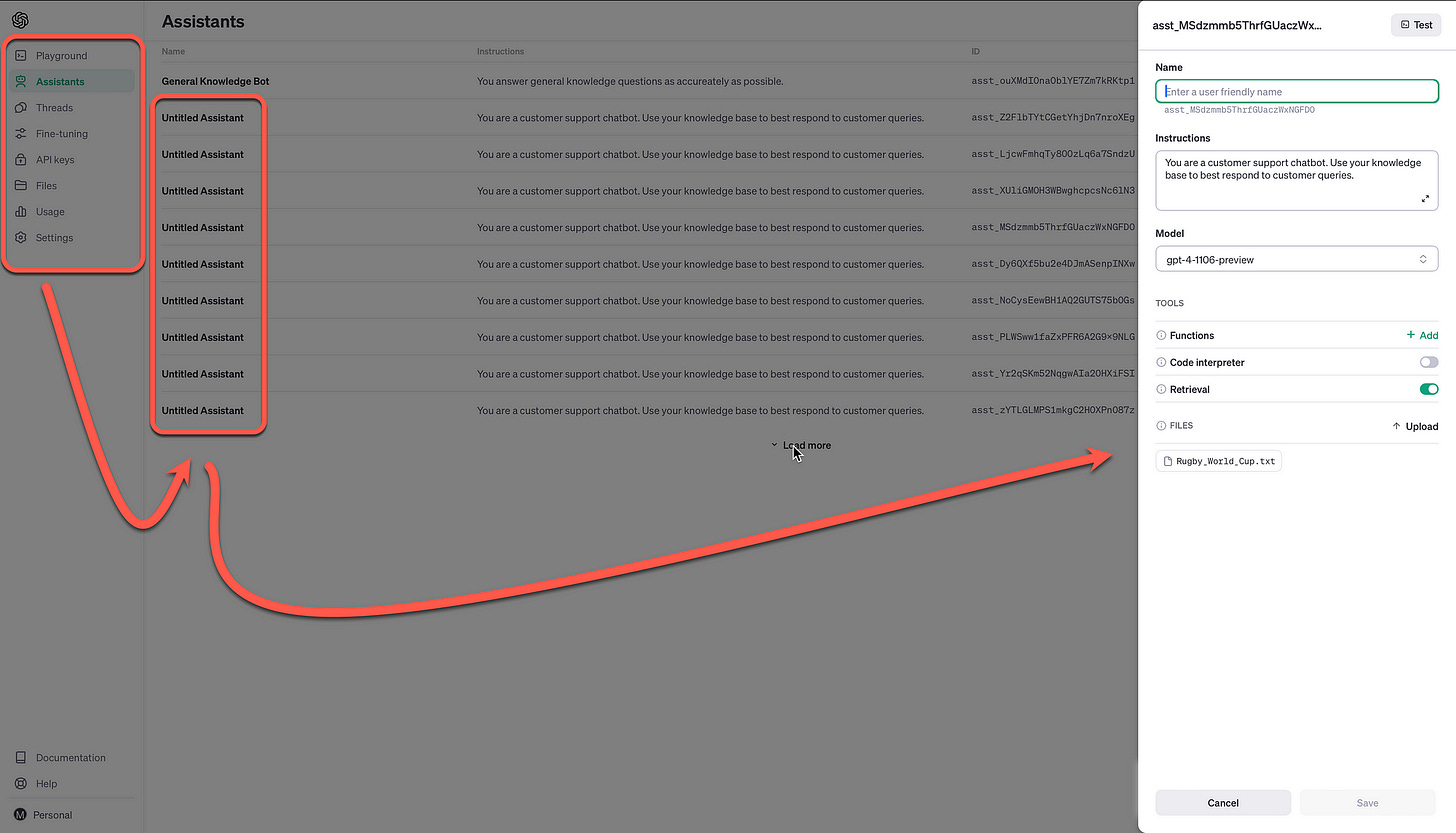 OpenAI Assistant With Retriever Tool