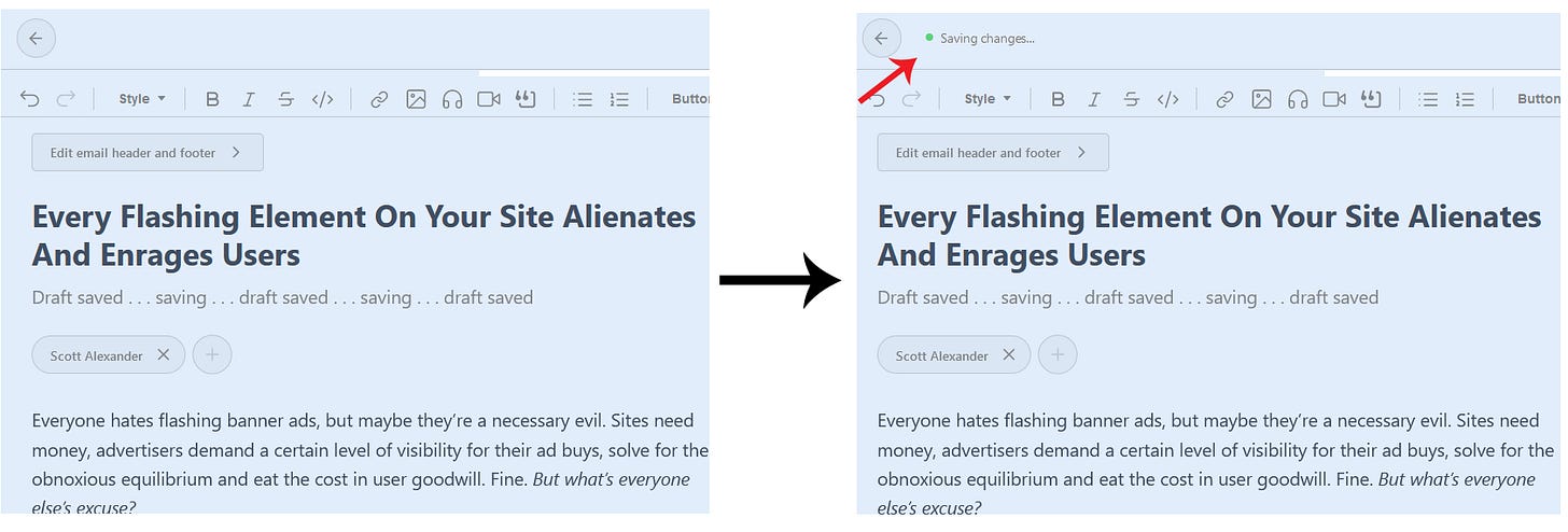 Every Flashing Element On Your Site Alienates And Enrages Users