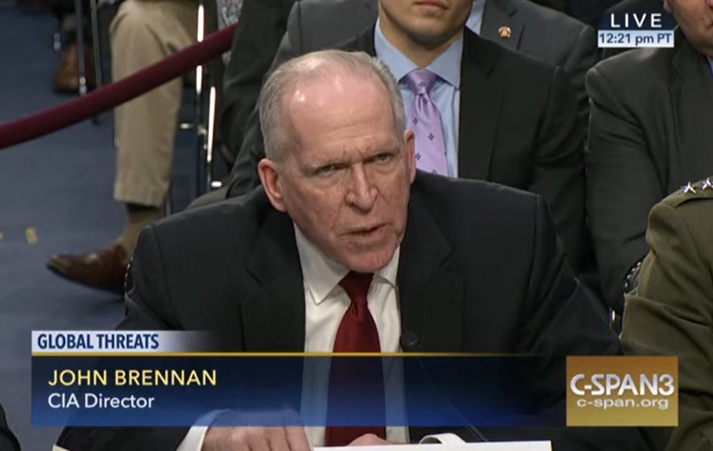 Ex CIA Chief Brennan Was Told Russian Disinfo Letter He Signed Would 